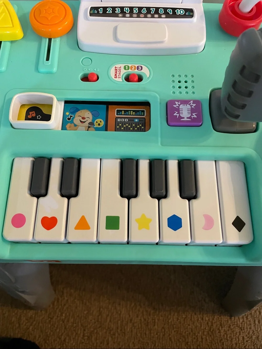 Fisher Price Laugh & Learn Mix & Learn DJ Table